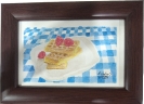 Waffles en acuarela